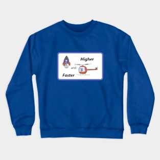 Rocket and Helicopter Crewneck Sweatshirt